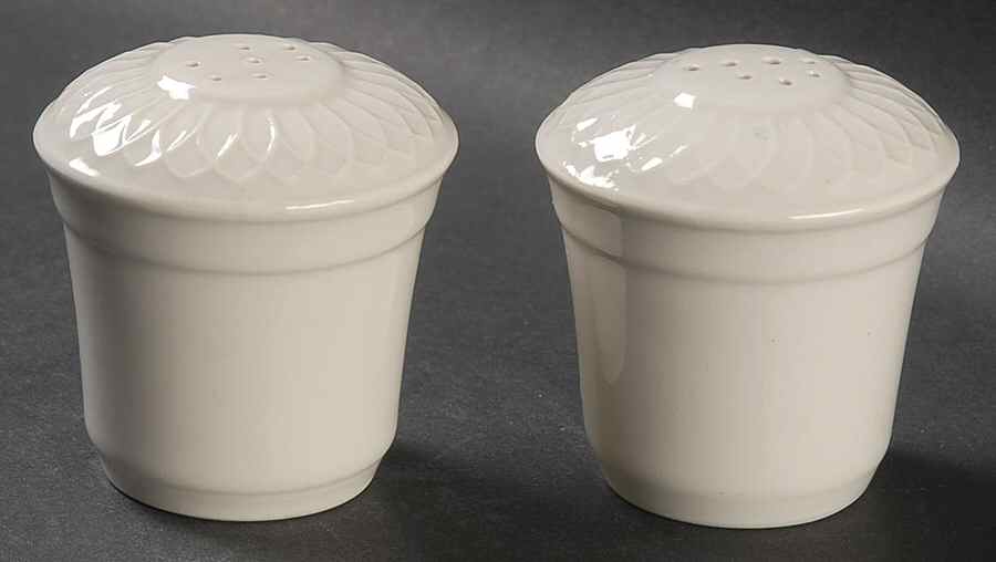 Gothic (Wide Rim) Salt & Pepper Set by Homer Laughlin -1