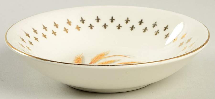 Golden Wheat Fruit/Dessert (Sauce) Bowl by Homer Laughlin -1