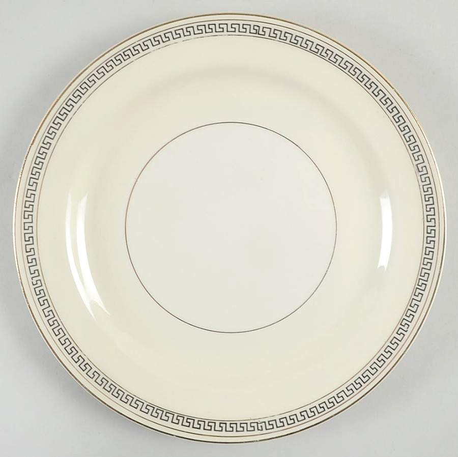 Greek Key Salad Plate by Homer Laughlin -1