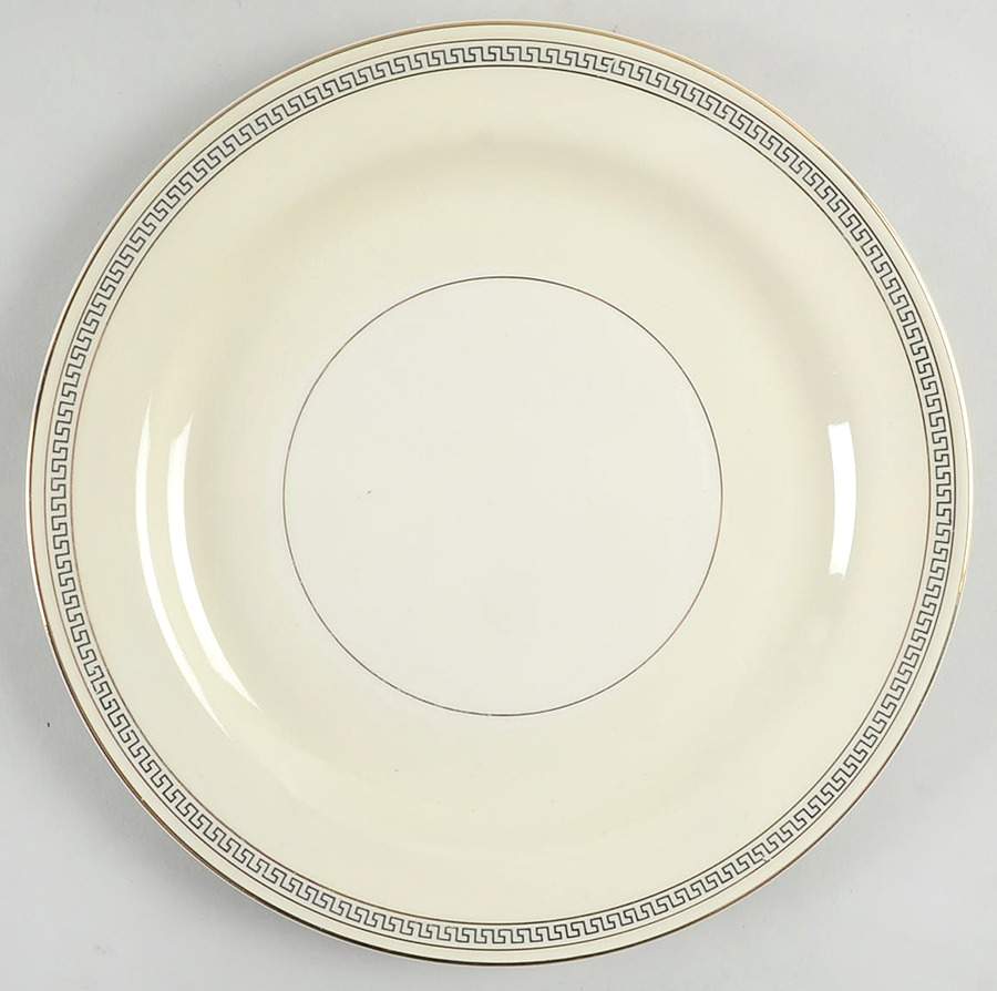 Greek Key Luncheon Plate by Homer Laughlin -1