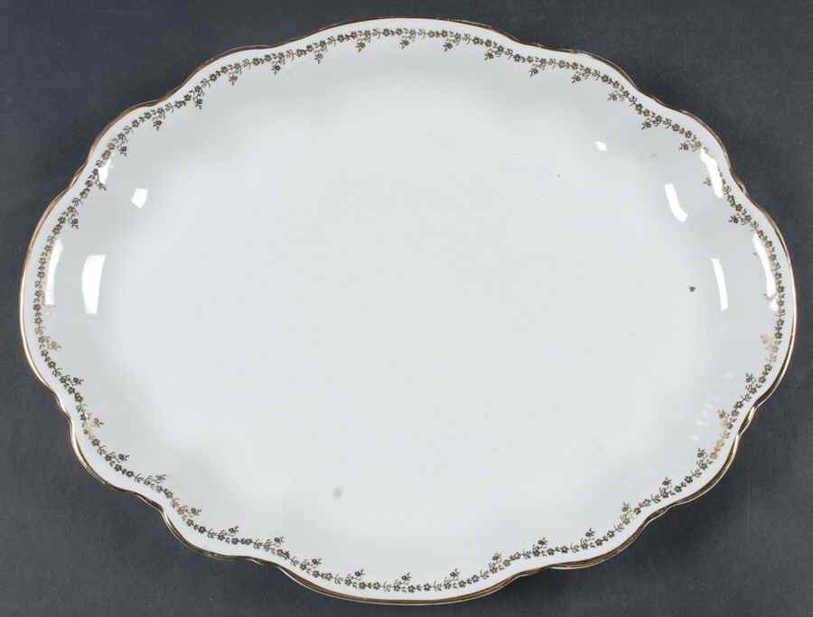 H111 11" Oval Serving Platter by Homer Laughlin -1