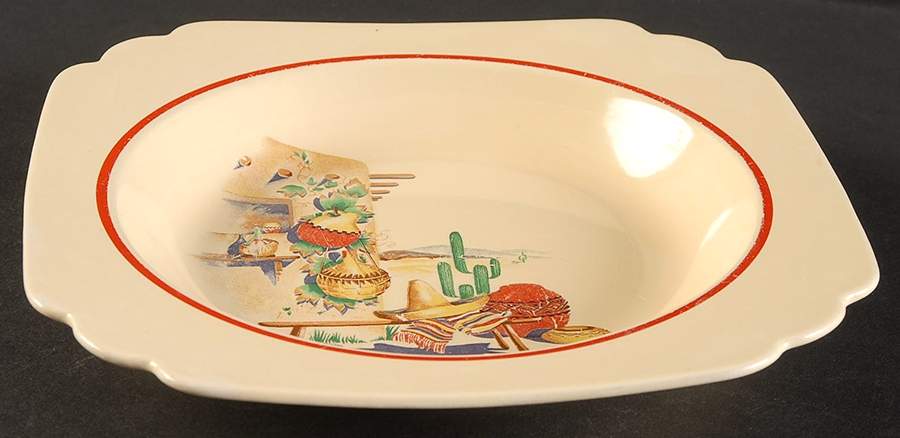 Hacienda Rim Soup Bowl by Homer Laughlin -1