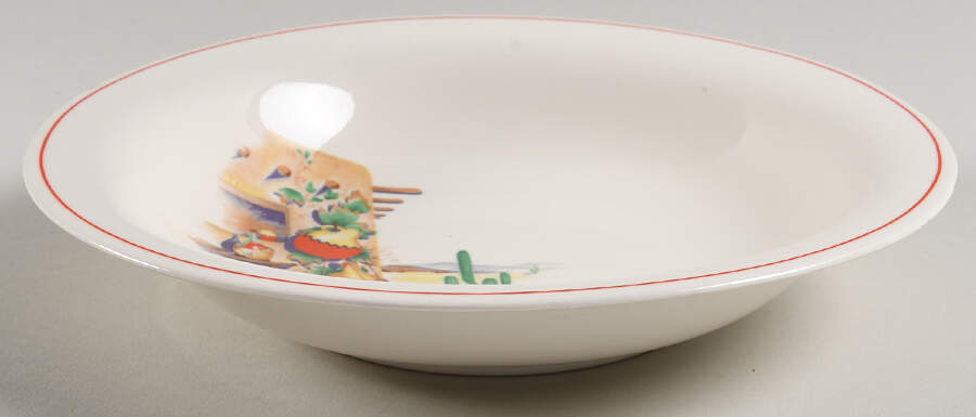 Hacienda Rim Soup Bowl by Homer Laughlin -1