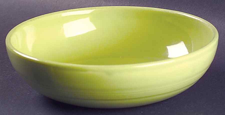 Harlequin Chartreuse Individual Salad Bowl by Homer Laughlin -1