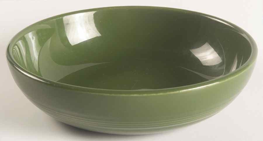 Harlequin Forest Green Individual Salad Bowl by Homer Laughlin -1
