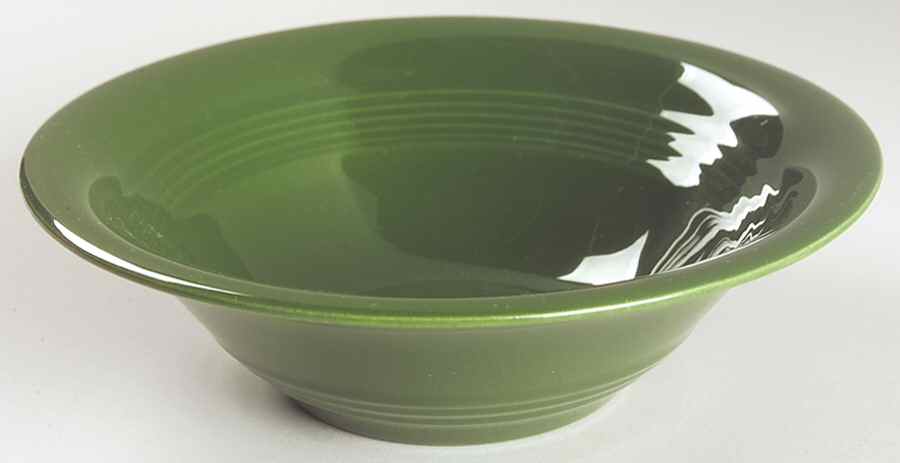 Harlequin Forest Green Oatmeal Bowl by Homer Laughlin -1