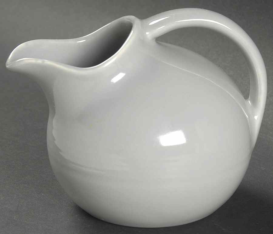 Harlequin Grey Novelty Creamer by Homer Laughlin -1