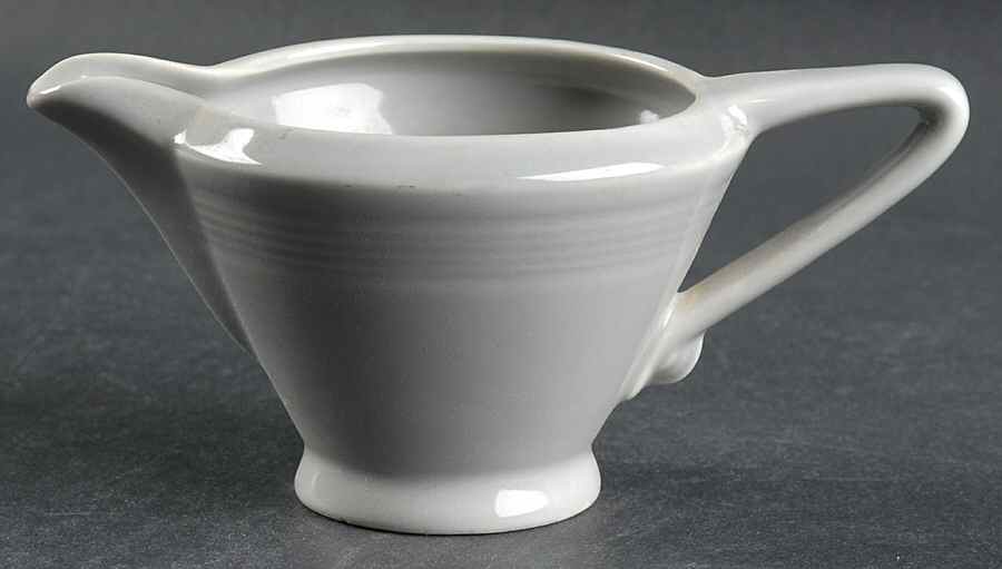 Harlequin Grey Creamer by Homer Laughlin -1