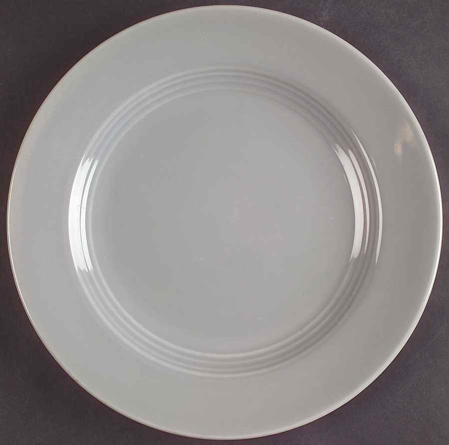 Harlequin Grey Luncheon Plate by Homer Laughlin -1