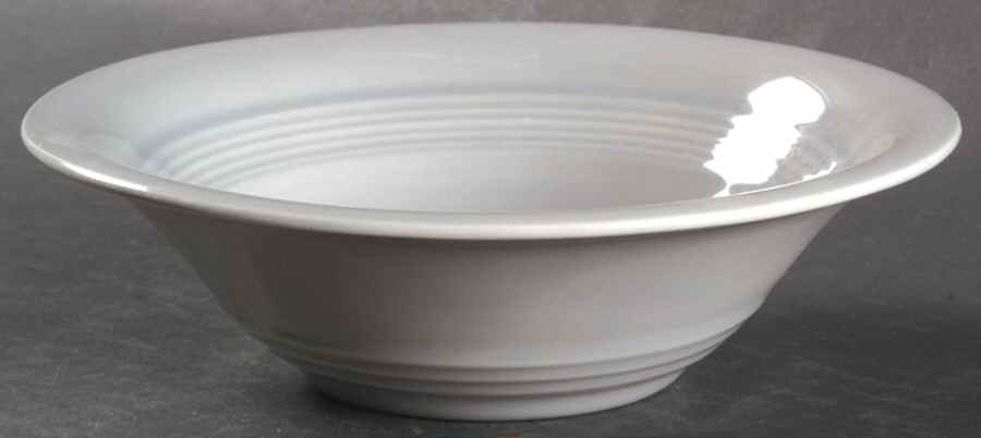 Harlequin Grey Oatmeal Bowl by Homer Laughlin -1