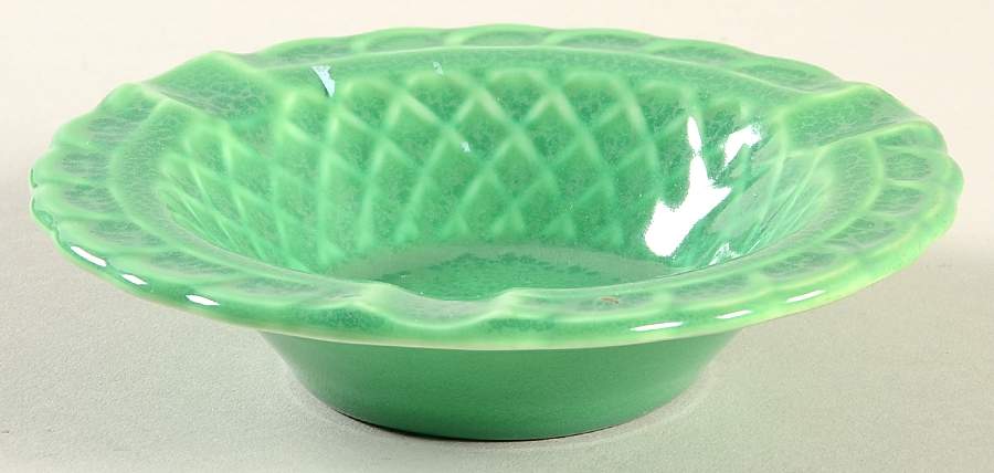 Harlequin Light Green 4" Ashtray by Homer Laughlin -1