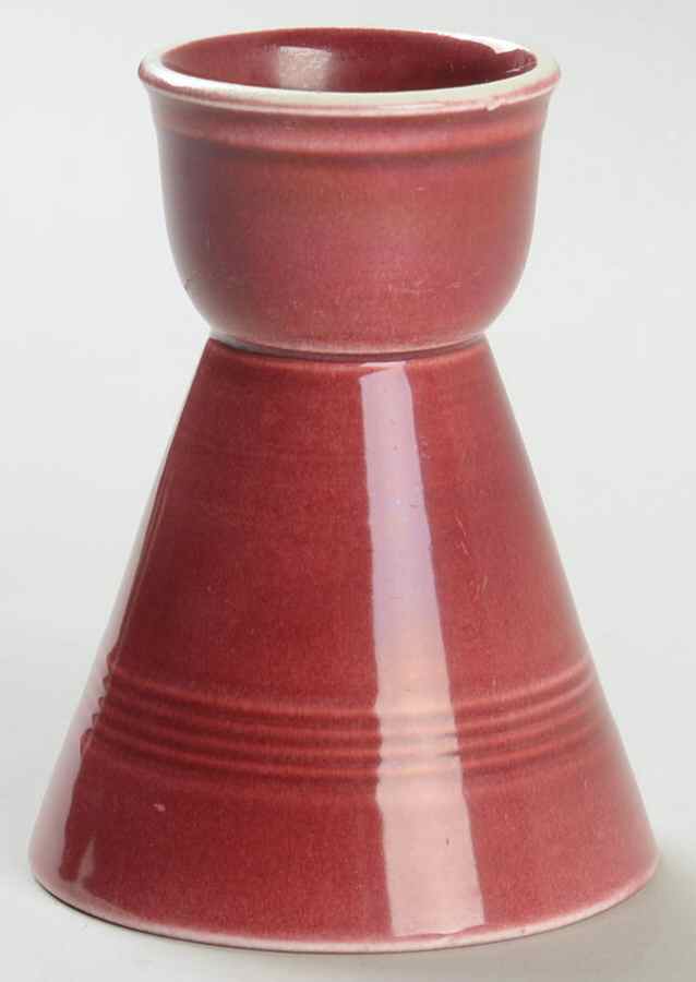 Harlequin Maroon Double Egg Cup by Homer Laughlin -1