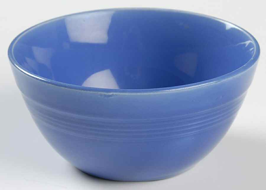 Harlequin Mauve Blue Cranberry 36s Bowl by Homer Laughlin -1