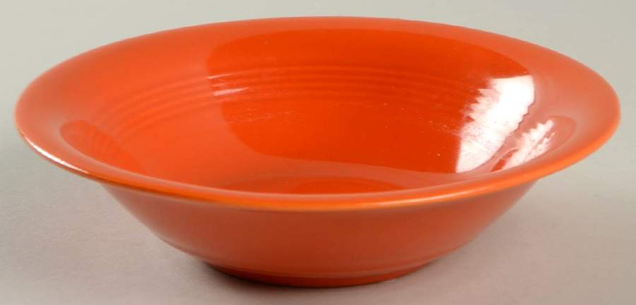Harlequin Red Fruit/Dessert (Sauce) Bowl by Homer Laughlin -1