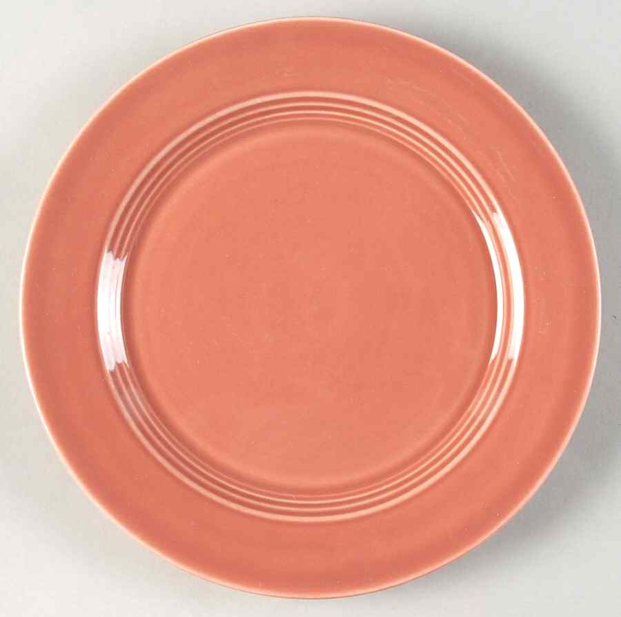 Harlequin Rose Salad Plate by Homer Laughlin -1