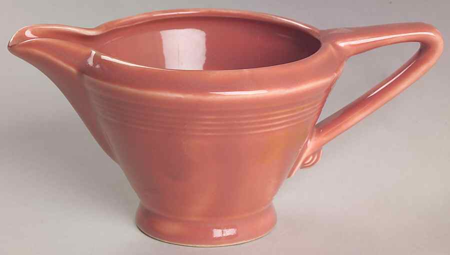 Harlequin Rose Creamer by Homer Laughlin -1