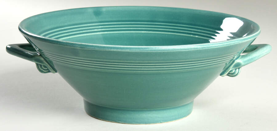 Harlequin Spruce Green Round Vegetable No Lid by Homer Laughlin -1