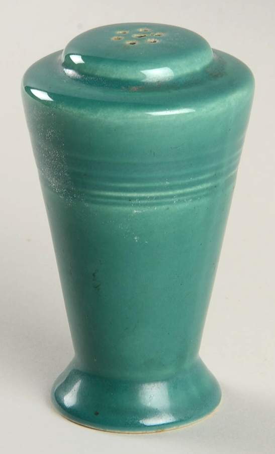 Harlequin Spruce Green Salt Shaker by Homer Laughlin -1