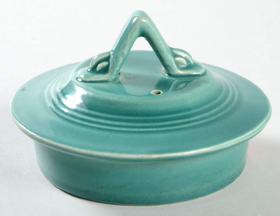 Harlequin Spruce Green Lid for Teapot by Homer Laughlin -1