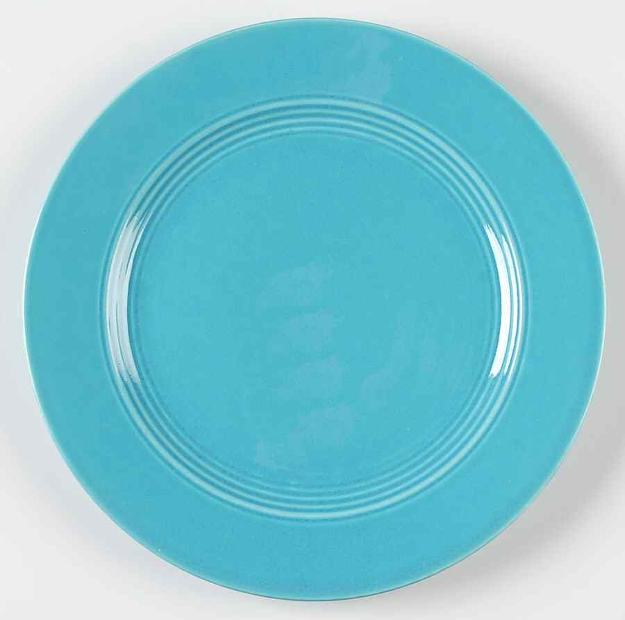 Harlequin Turquoise (Older) Luncheon Plate by Homer Laughlin -1