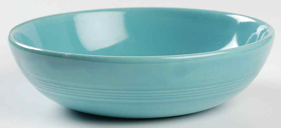 Harlequin Turquoise (Older) Individual Salad Bowl by Homer Laughlin -1
