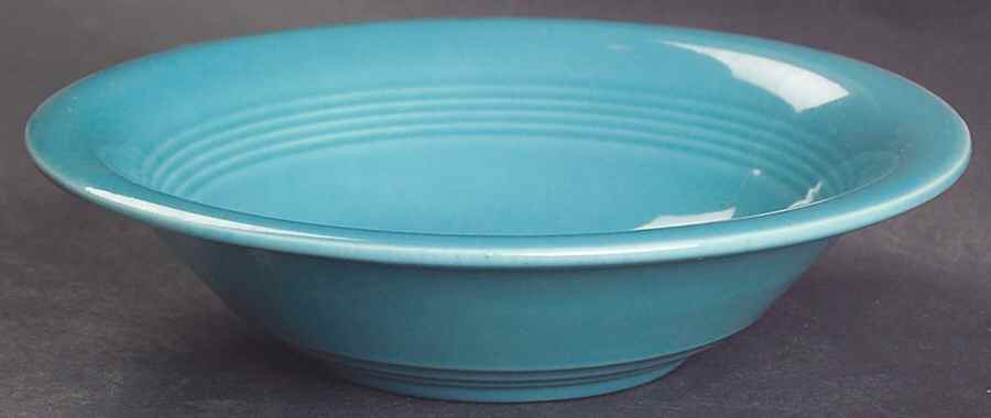 Harlequin Turquoise (Older) Fruit/Dessert (Sauce) Bowl by Homer Laughlin -1