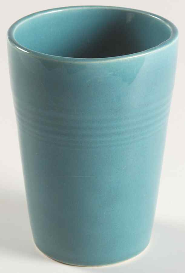 Harlequin Turquoise (Older) 9 Oz Tumbler by Homer Laughlin -1