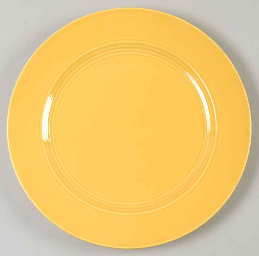 Harlequin Yellow (Older) Luncheon Plate by Homer Laughlin -1