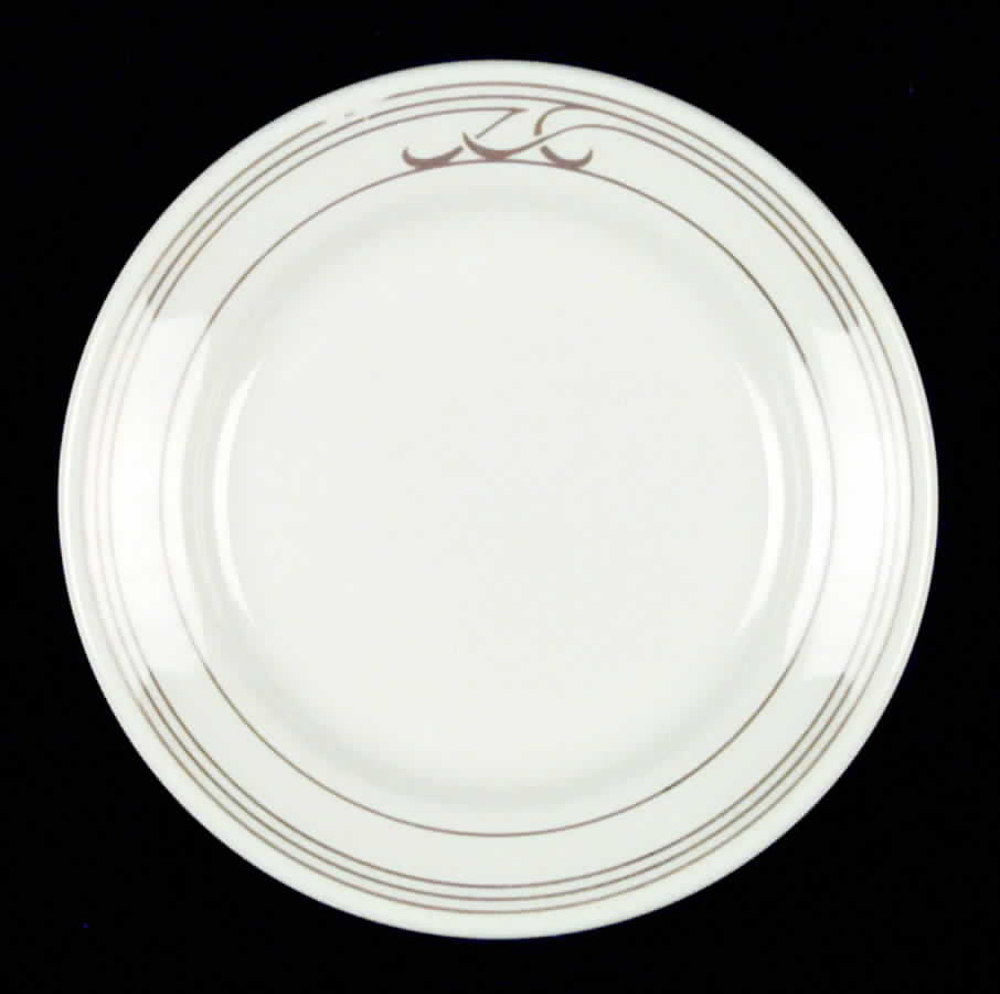 Heartland Brown Bread & Butter Plate by Homer Laughlin -1