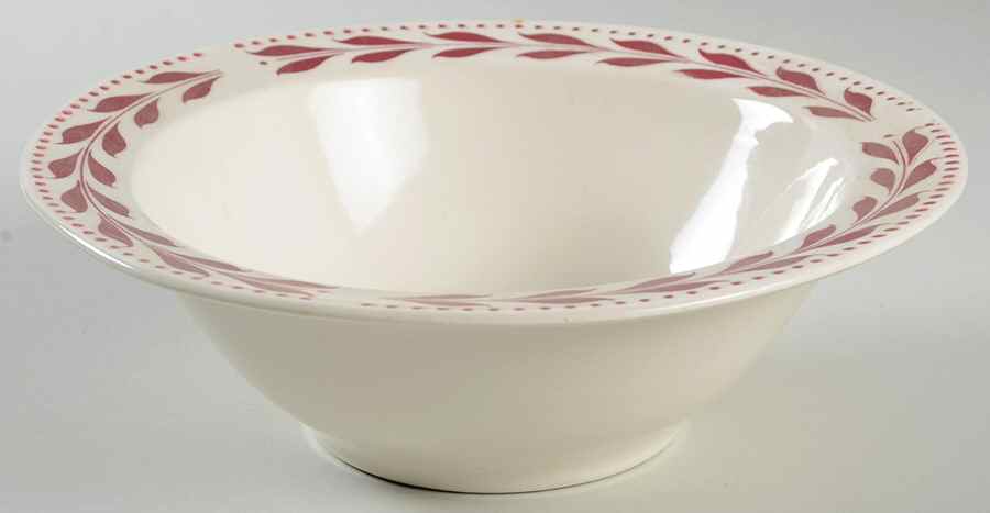 Hemlock (Red) 9" Round Vegetable Bowl by Homer Laughlin -1