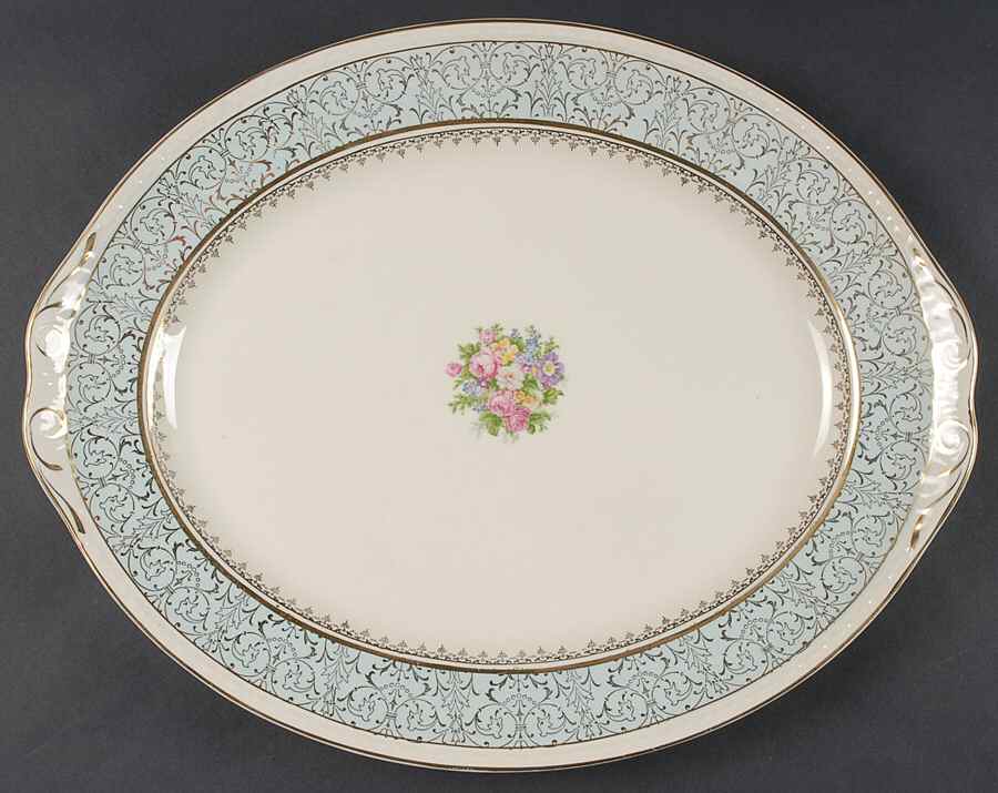 G3312 15" Oval Serving Platter by Homer Laughlin -1