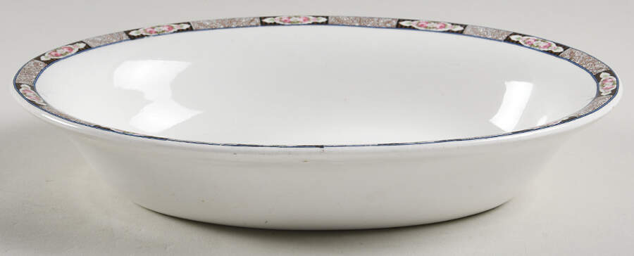 HLC106 9" Oval Vegetable Bowl by Homer Laughlin -1