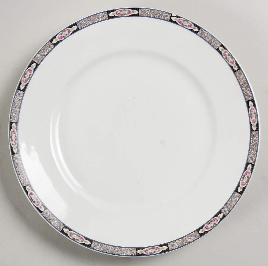 HLC106 Luncheon Plate by Homer Laughlin -1