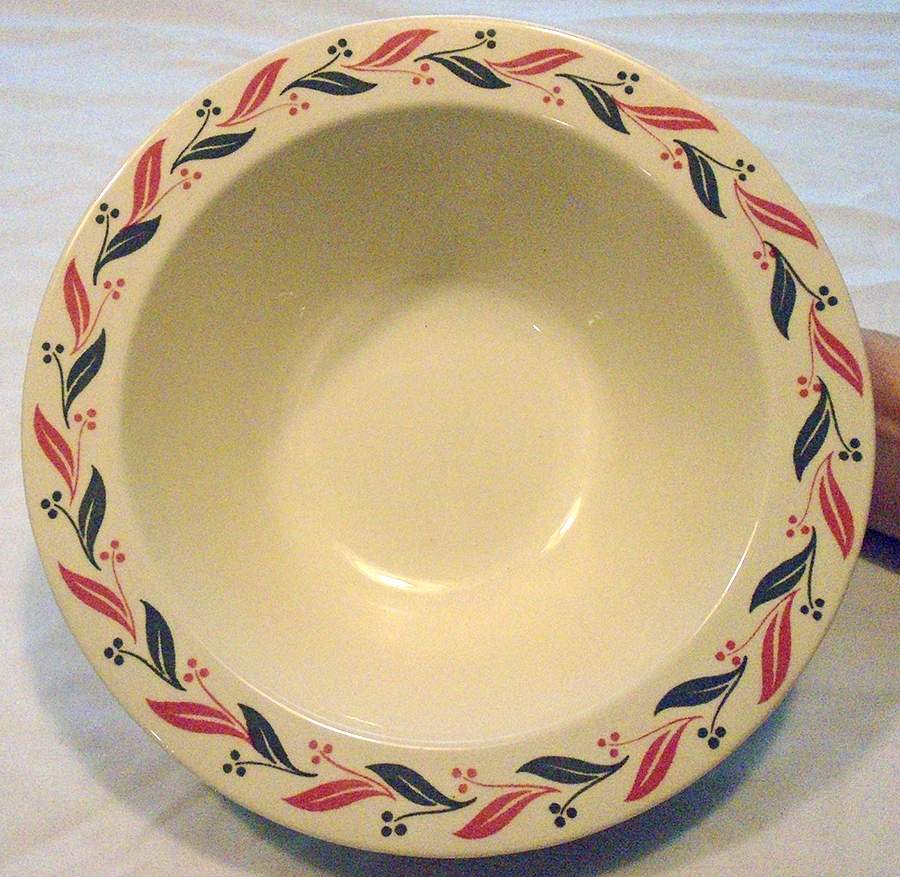 HLC109 9" Round Vegetable Bowl by Homer Laughlin -1
