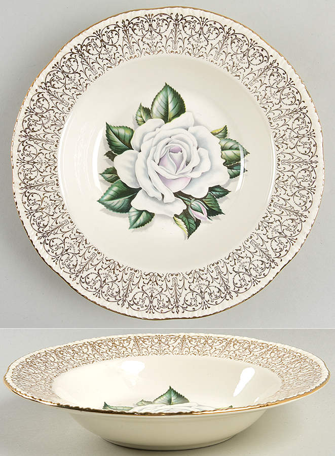HLC114 Rim Soup Bowl by Homer Laughlin -1