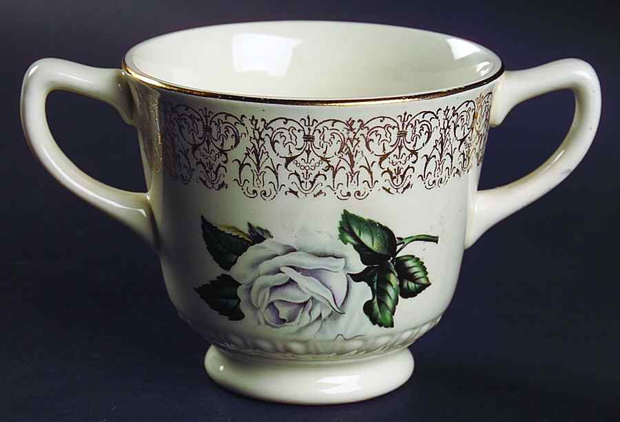 HLC114 Sugar Bowl No Lid by Homer Laughlin -1