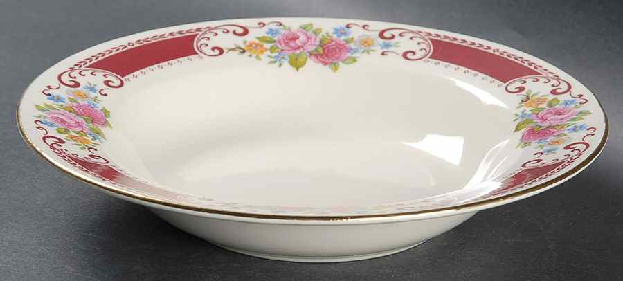 HLC117 Rim Soup Bowl by Homer Laughlin -1