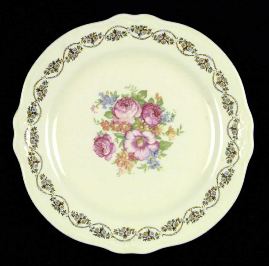 HLC125 Bread & Butter Plate by Homer Laughlin -1