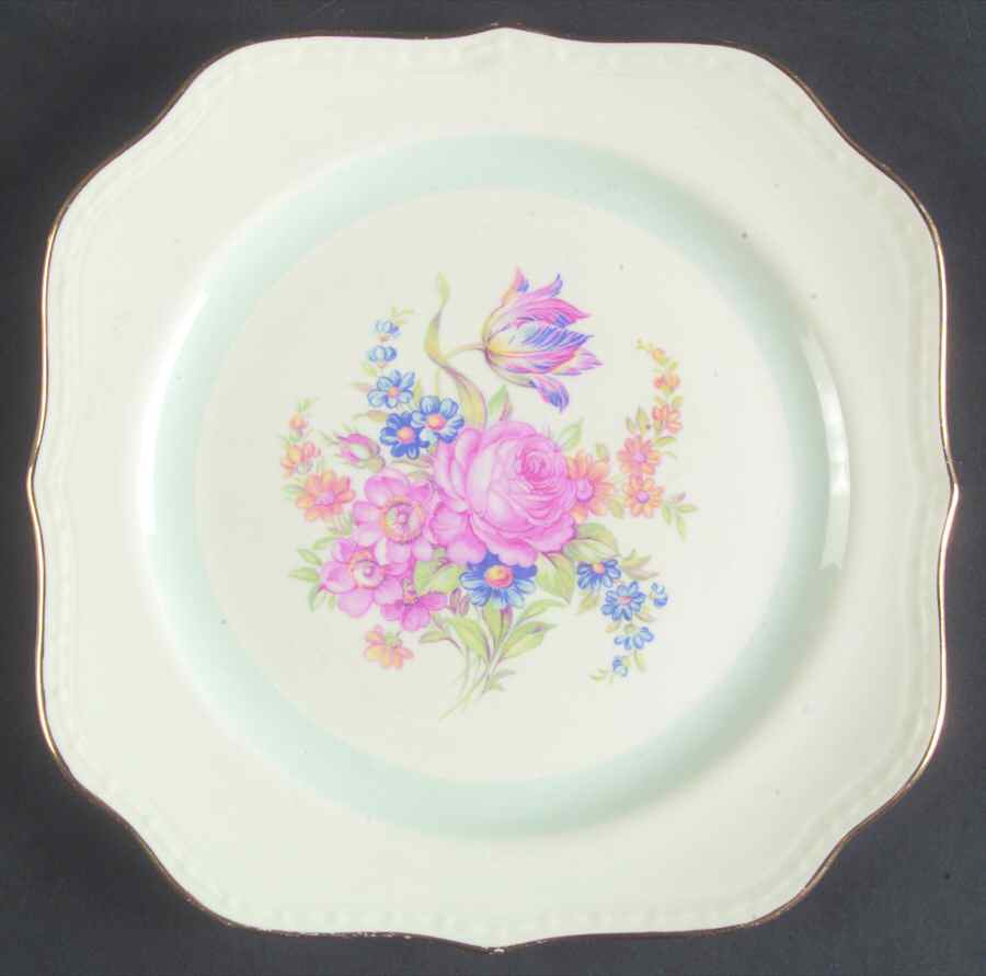 HLC130 Square Salad Plate by Homer Laughlin -1