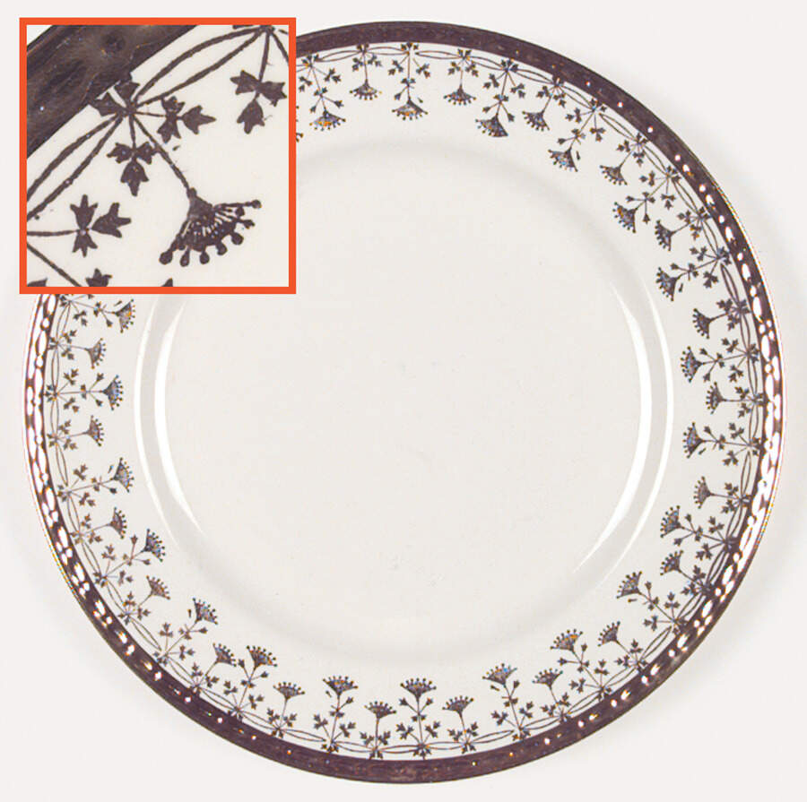 HLC133 Dinner Plate by Homer Laughlin -1