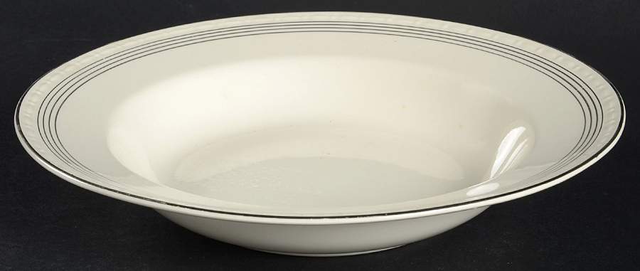 HLC134 Rim Soup Bowl by Homer Laughlin -1