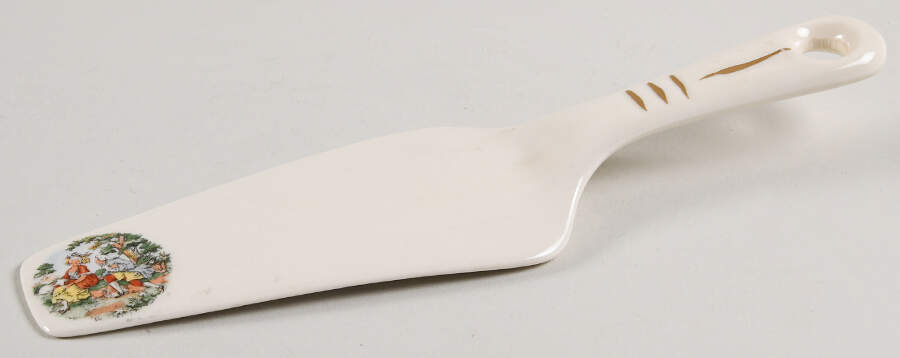 HLC135 Solid Ceramic Pie/Cake Server by Homer Laughlin -1