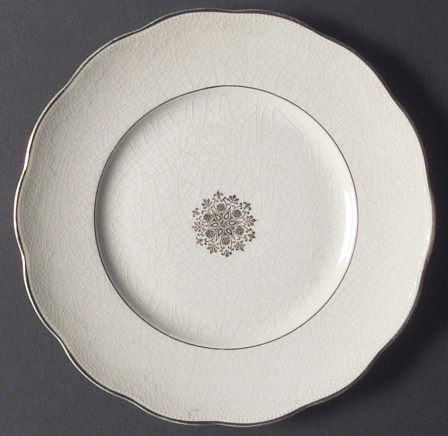AX107 Dinner Plate by Homer Laughlin -1