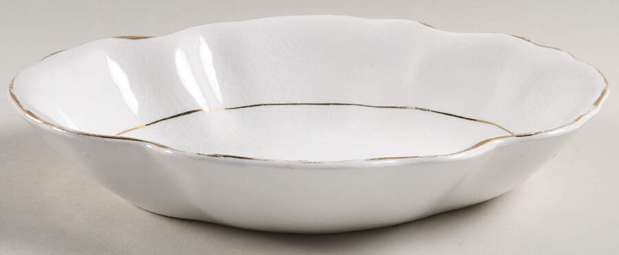 AX107 9" Oval Vegetable Bowl by Homer Laughlin -1