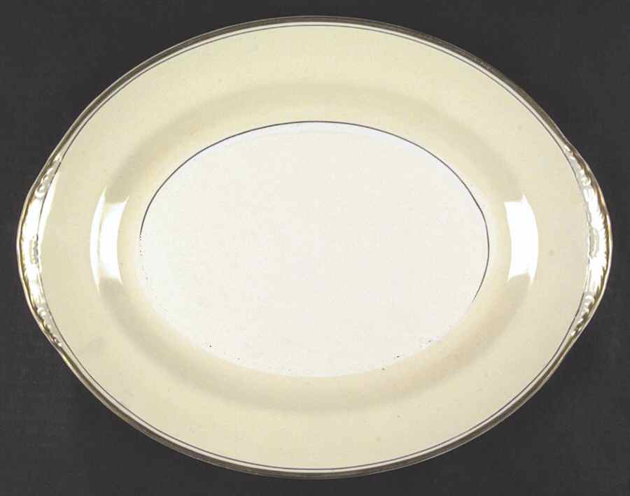 N1604 13" Oval Serving Platter by Homer Laughlin -1