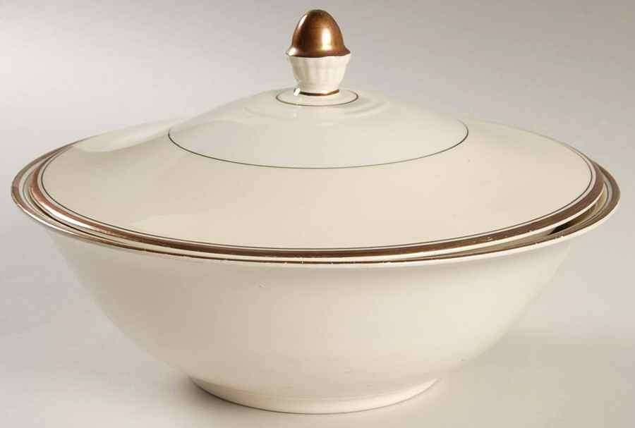 N1604 8" Round Vegetable Bowl by Homer Laughlin -1