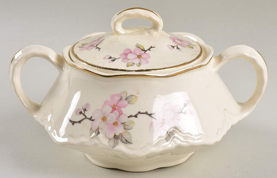 R5334 Sugar Bowl & Lid by Homer Laughlin -1