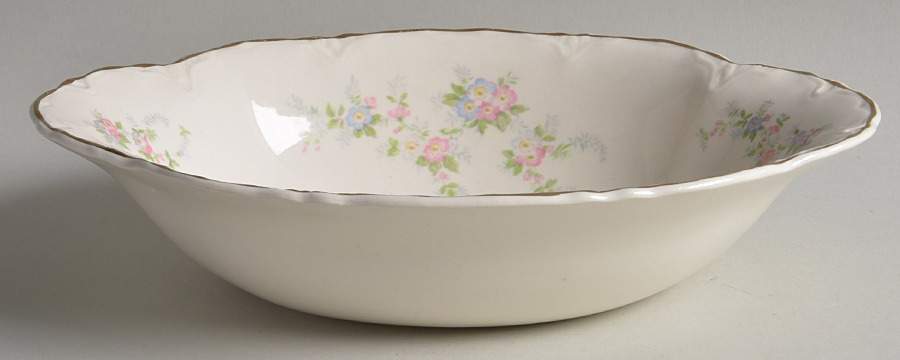 HLC158 9" Oval Vegetable Bowl by Homer Laughlin -1
