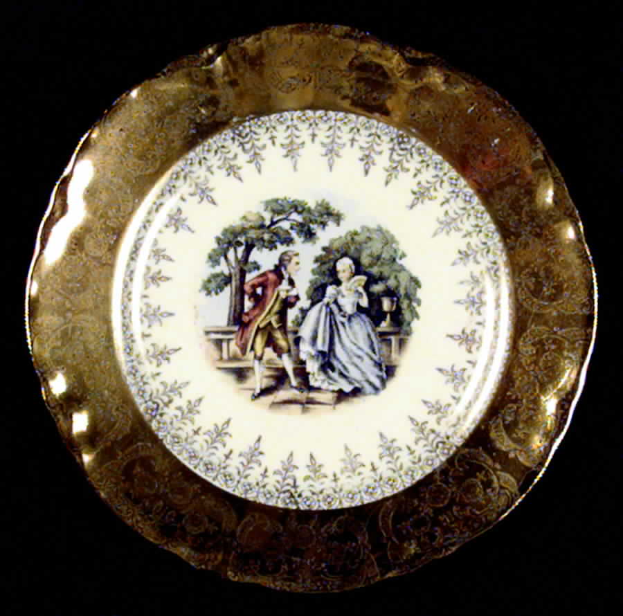 HLC172 Bread & Butter Plate by Homer Laughlin -1