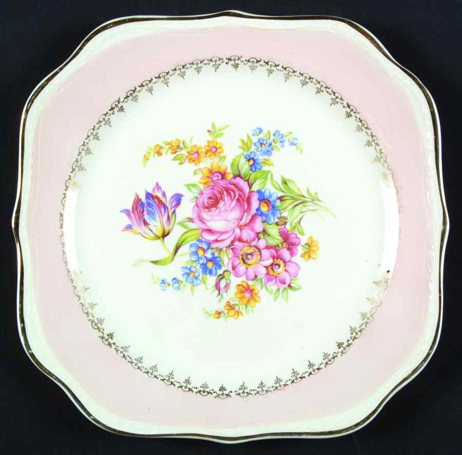 G3438 Square Salad Plate by Homer Laughlin -1
